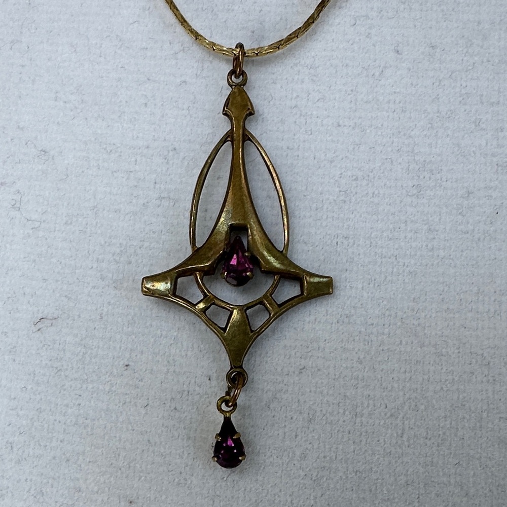 Vintage Pididdly Links Art Deco Necklace - Picture 11 of 12